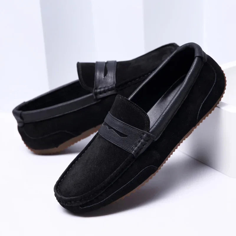 Authentic Suede Loafers