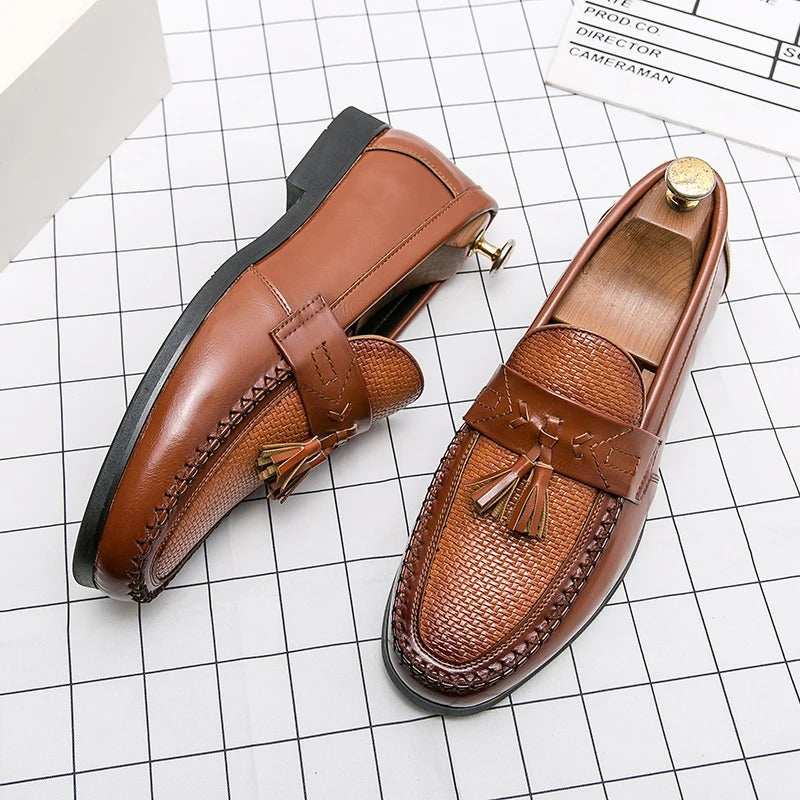 Emilio Authentic Leather Loafers