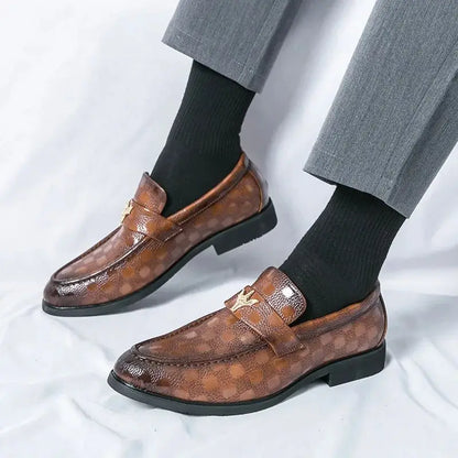 Alba Authentic Leather Loafers