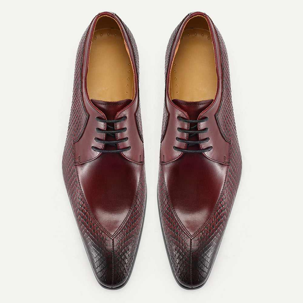 RAYMOND™ CLASSIC LEATHER DERBY SHOES
