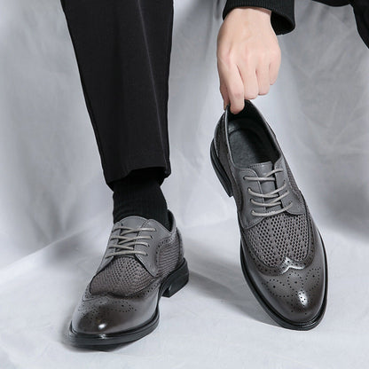 Evano Genuine Leather Oxford Shoes