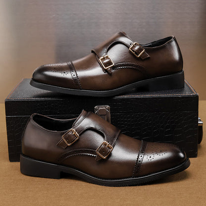 Antonio Double-Monk Strap Shoes