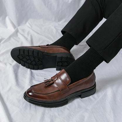 Cruz Authentic Leather Loafers