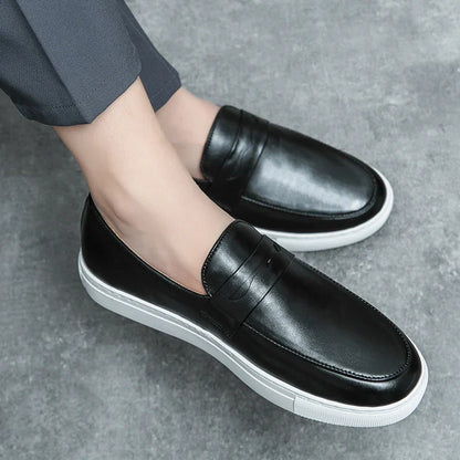 Reyes Authentic Leather Loafers