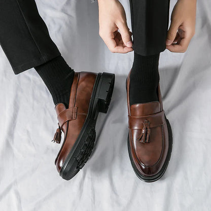 Cruz Authentic Leather Loafers