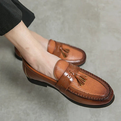 Emilio Authentic Leather Loafers