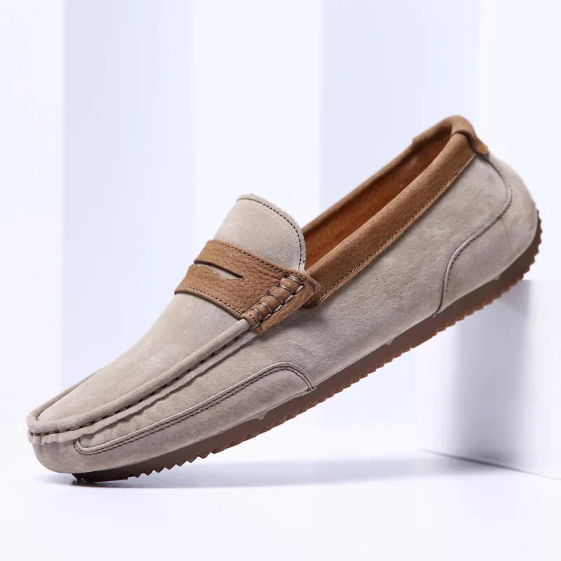 Authentic Suede Loafers