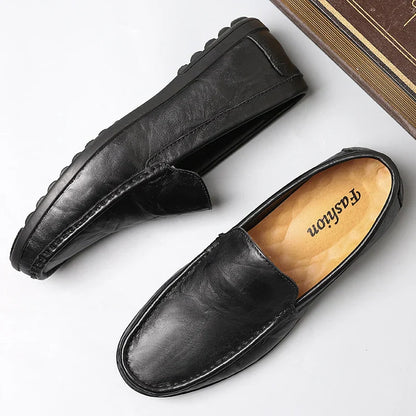 Genuine Leather Loafers for Men
