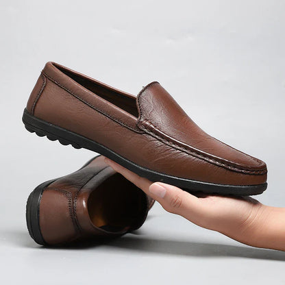Genuine Leather Loafers for Men