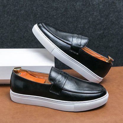 Reyes Authentic Leather Loafers