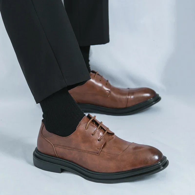 Authentic Leather Shoes by Barnes