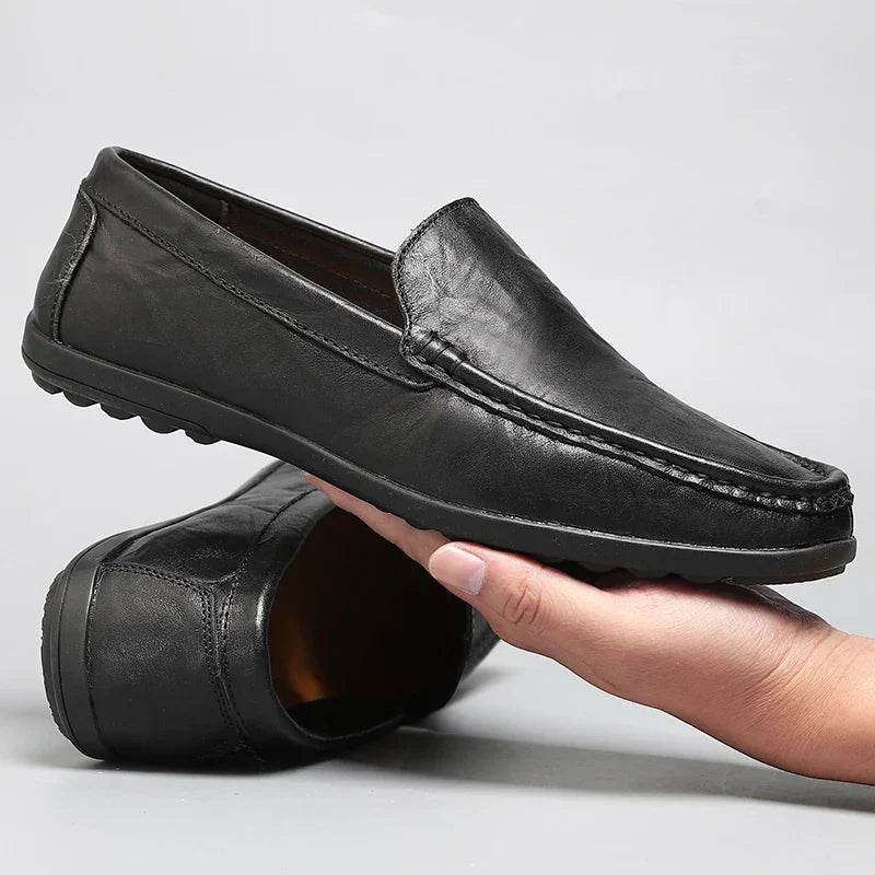 Genuine Leather Loafers for Men