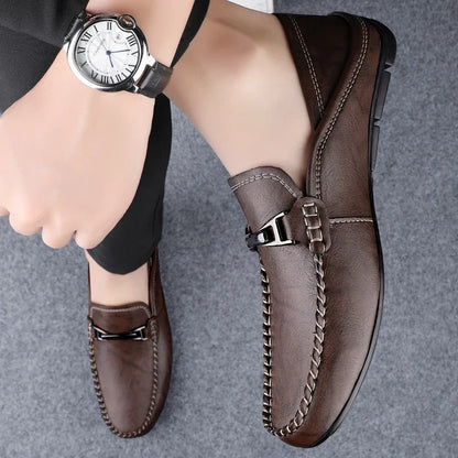 Miler Authentic Leather Loafers