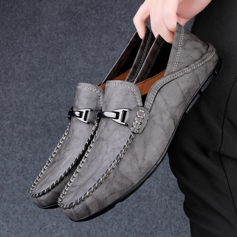 Miler Authentic Leather Loafers