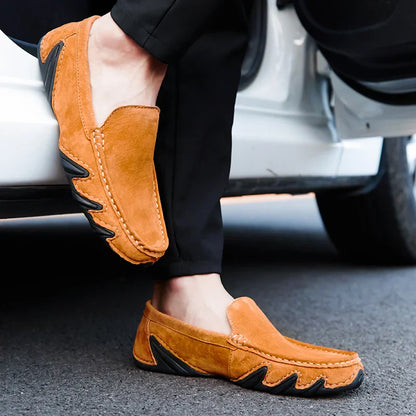 Alessandro Suede Slip-On Loafers