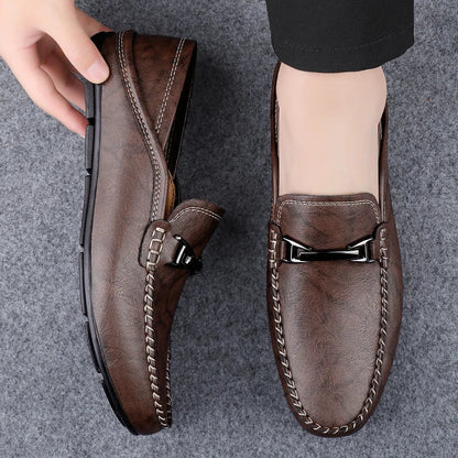 Miler Authentic Leather Loafers