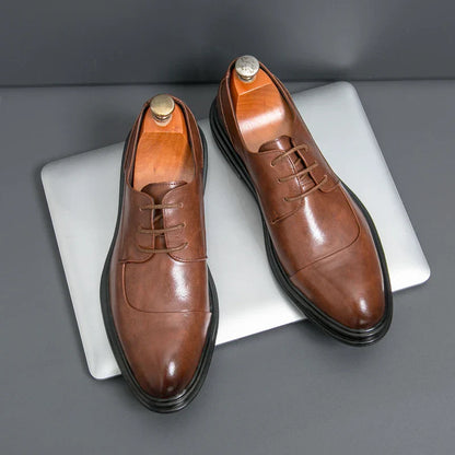 Authentic Leather Shoes by Barnes