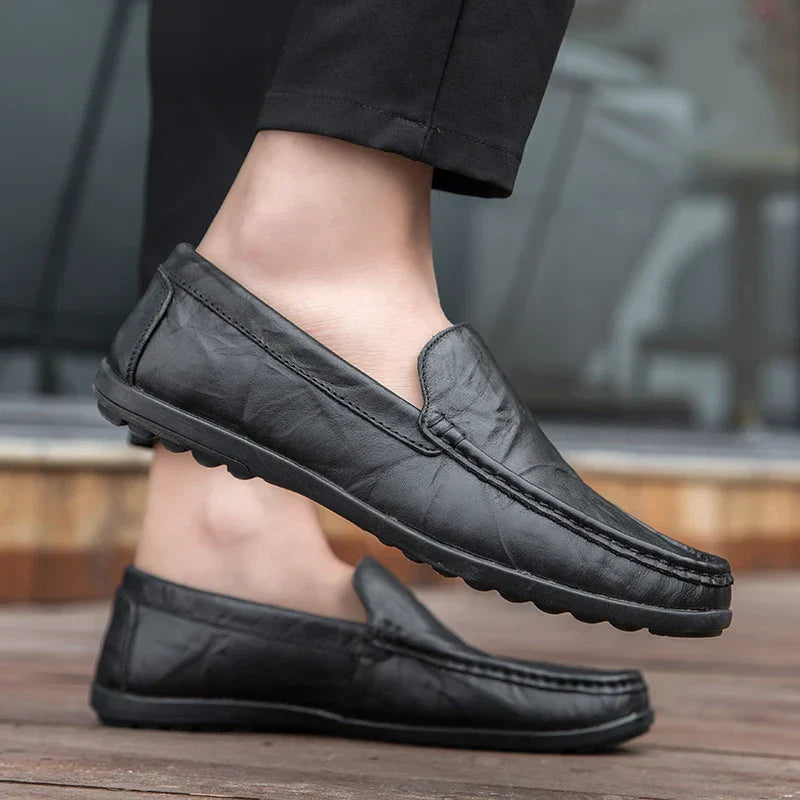 Genuine Leather Loafers for Men