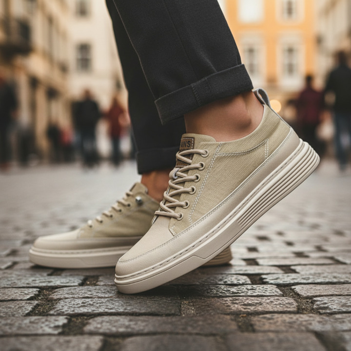 Ravenwood™ – Genuine Leather Sneakers