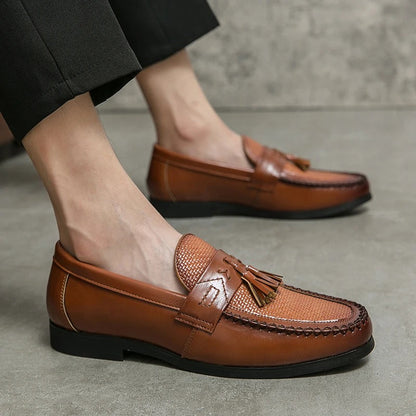 Emilio Authentic Leather Loafers